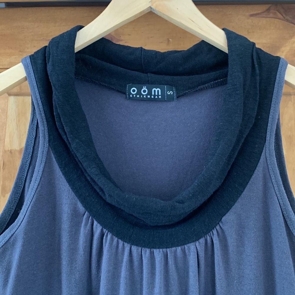 Oöm Ethikwear organic cotton dark grey dress size Small - Picture 5 of 6